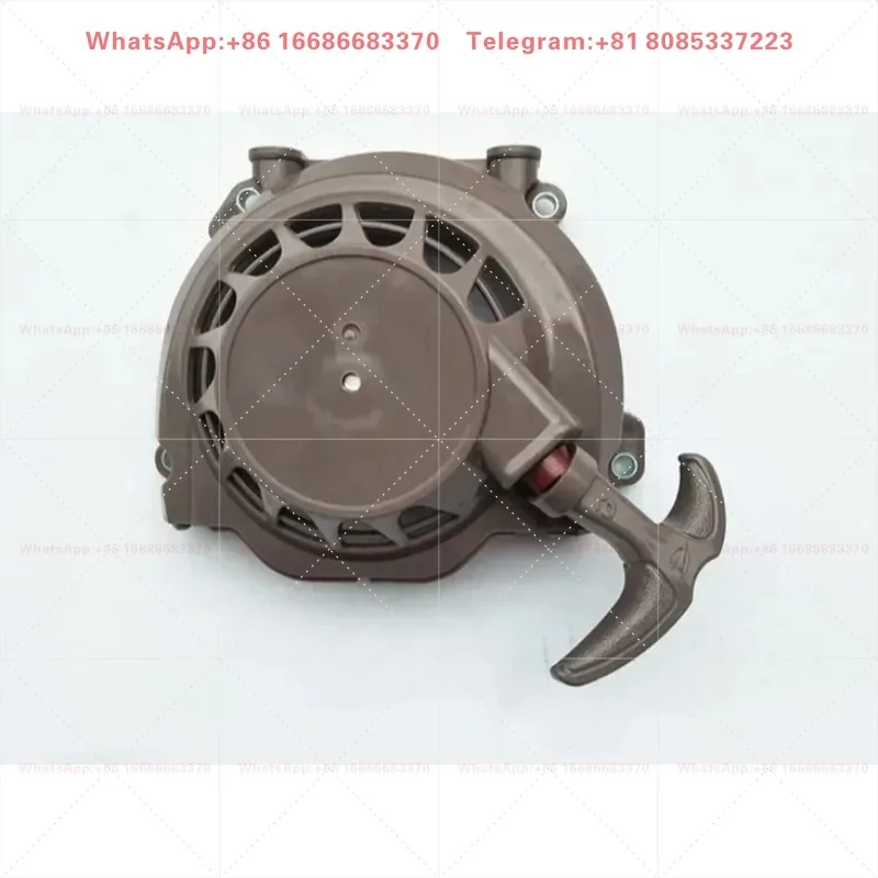 1E48F 48F 63CC 2 stroke engine motor earth auger power drills pull start parts Recoil starter