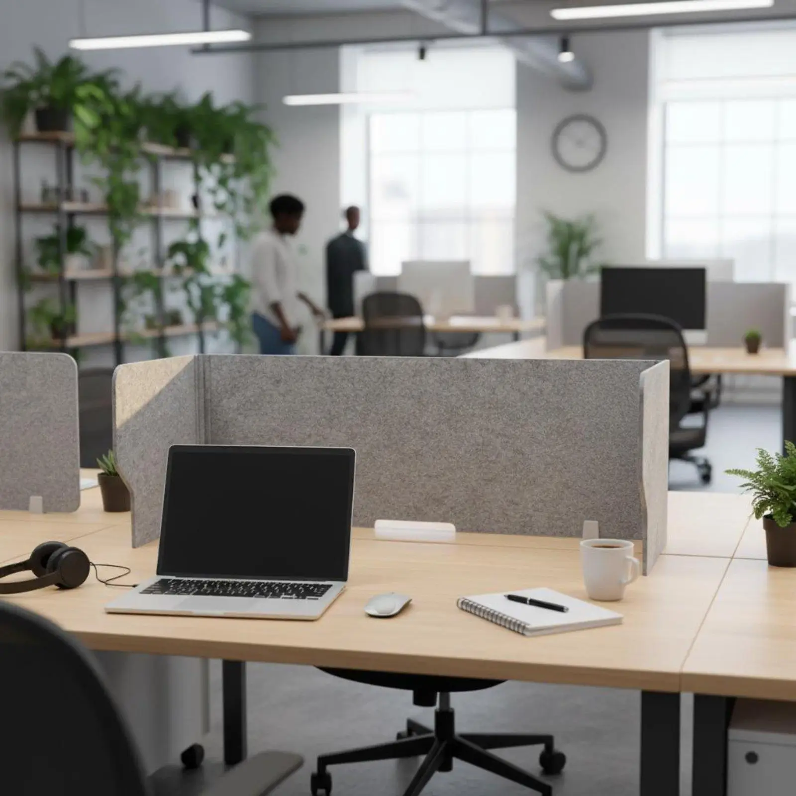 Desk Isolation Board Portable Partition Foldable Acoustic Screen Privacy Panel for Modern Desk and Room