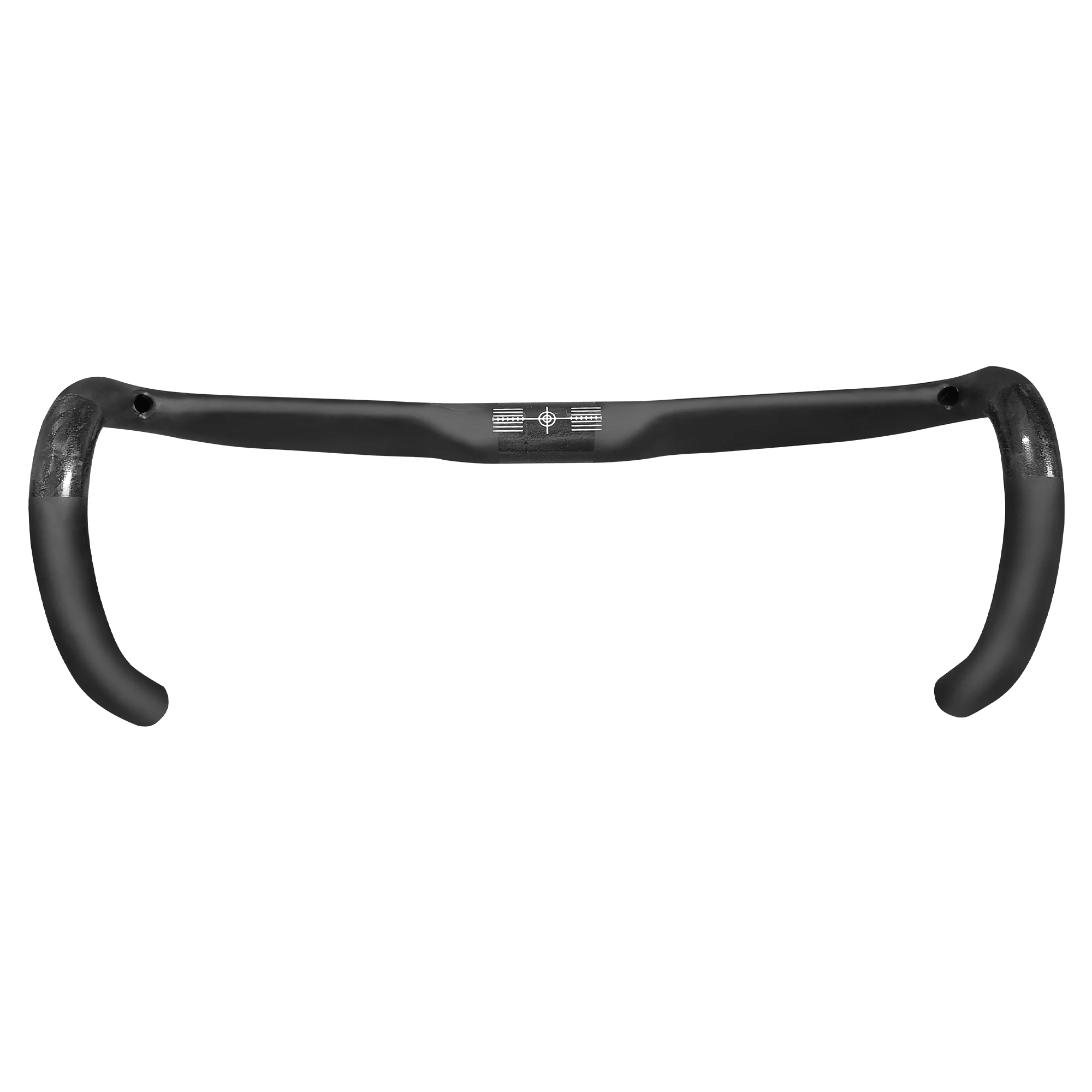 Carbon Handlebar for Bikes, Internal Road Handlebar, Bicycle Parts, 3 K Matt Gloss, 2017, 31.8x400, 420, 440mm