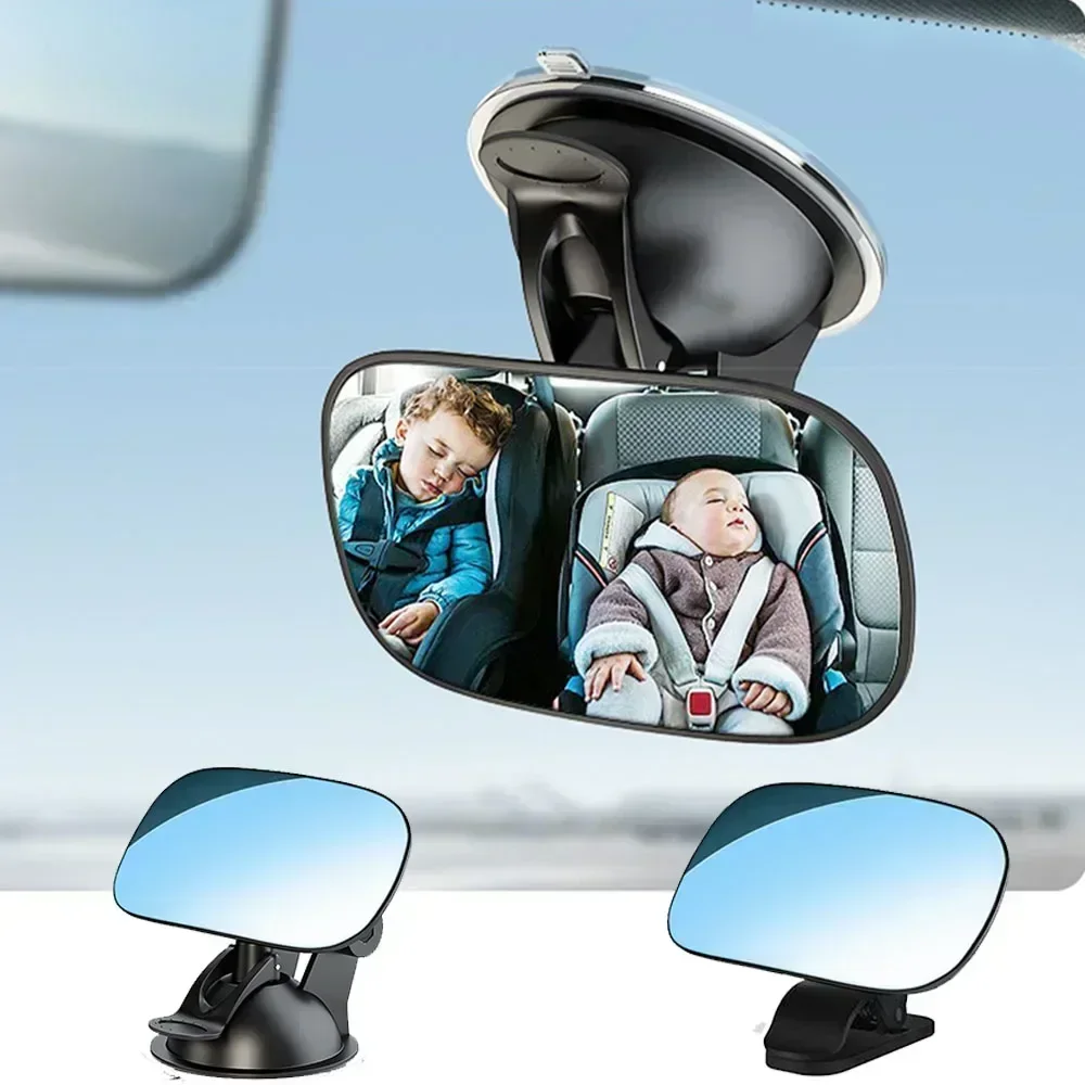Car Safety View Back Seat Mirror Baby Car Mirror Infant Facing Rear Ward Child Care Safety Kids Monitor Car Rearview Mirror