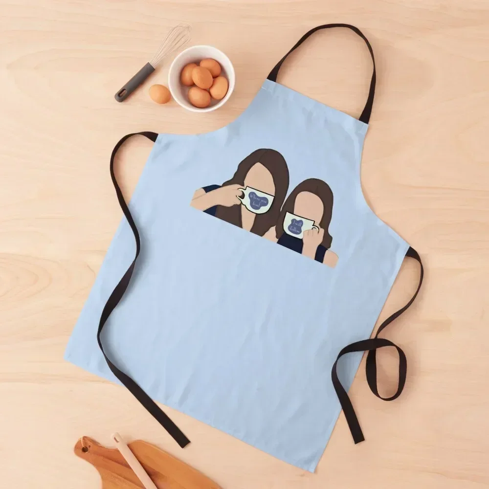 

Lorelai and Rory Gilmore - Where you lead, I will follow Apron Utensils For Kitchen For Cosmetologist kitchen and home Apron