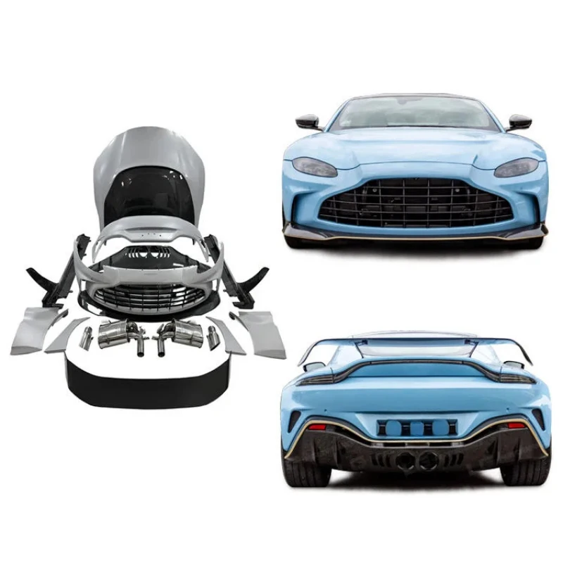 Hot selling Car Accessories Upgrade to V12 Style Frp+Carbon Fiber for Body Kit Auto Parts