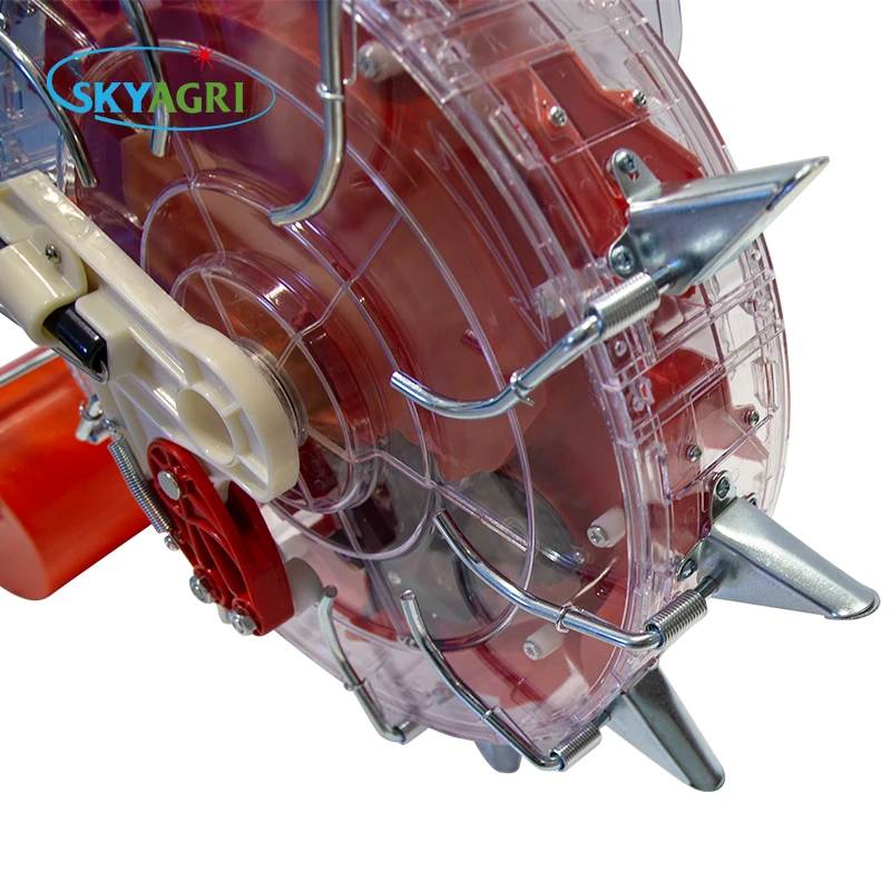 2025Nuova seminatrice e trapiantatrice per fioriera di mais Macchina seminatrice a spinta manuale multi-raccolta