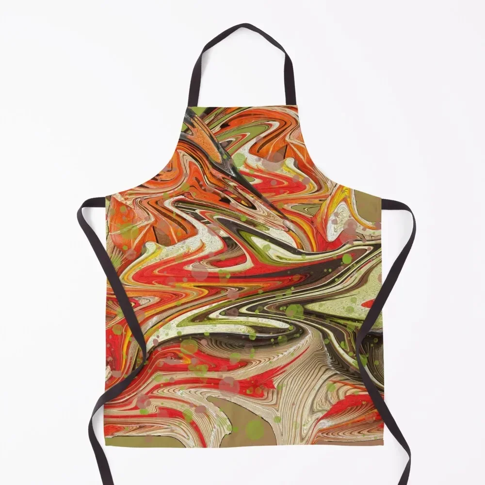 

Autumn Wind Apron Bib For Kitchen Kitchen Tools Kitchen on the wall Hairdressing Apron