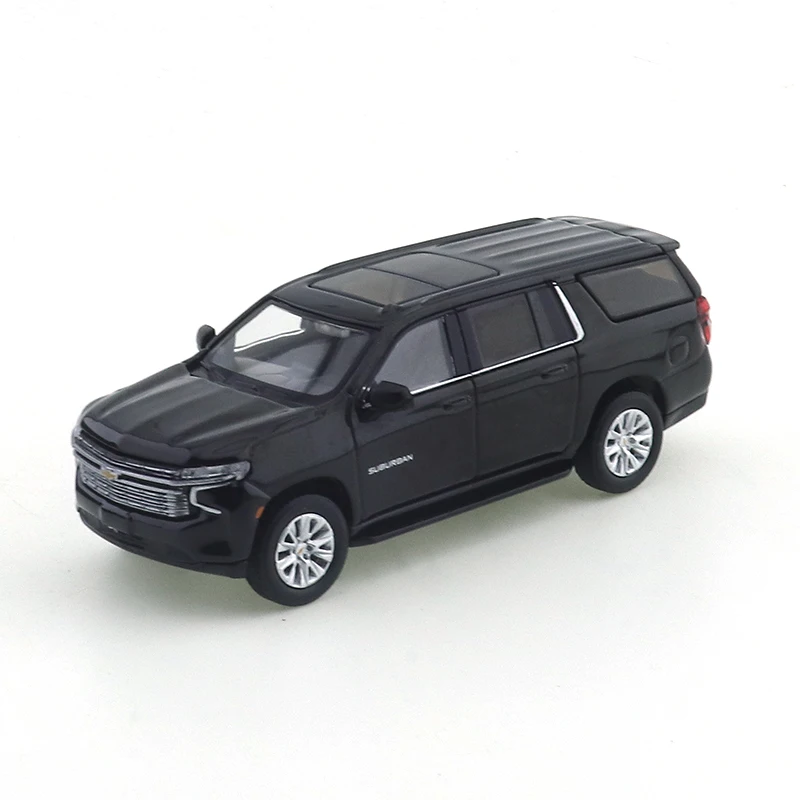 MASSDI 1/64 Chevrolet voiture de banlieue en alliage véhicule à moteur moulé sous pression modèle en métal enfants jouets pour garçons amis cadeaux recueillir des ornements