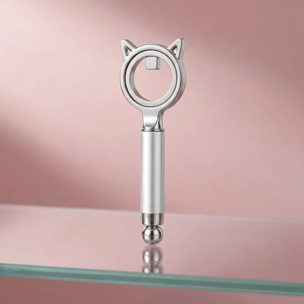 2IN1 Cat Eye Nail Art Magnet Non-slip Handle Dual-Head Design Hollow Cat Eye Magnet Black Hole Effect Comfortable Grip