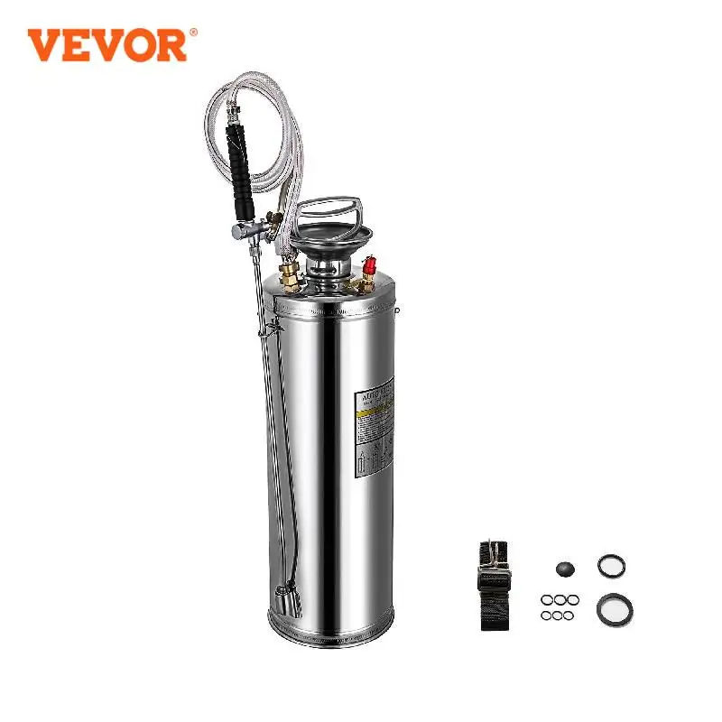 

VEVOR Stainless Steel Sprayer 10L Household Gardening and Floor Cleaning Sprayer Suitable for the Neds of Industry Agriculture