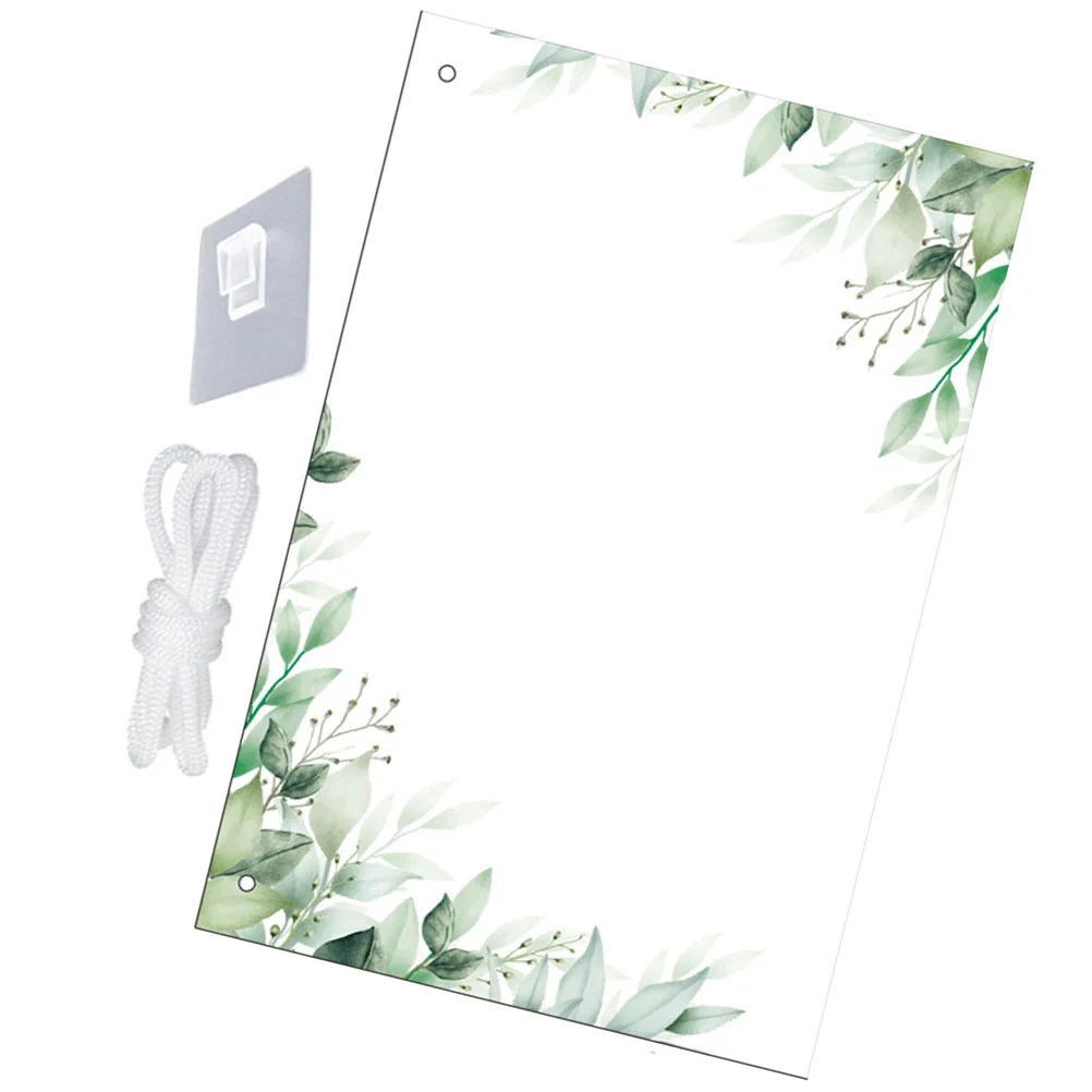 

Blank Writing Pad Clear Message Board Planning Whiteboards Office Dry Erase Memo