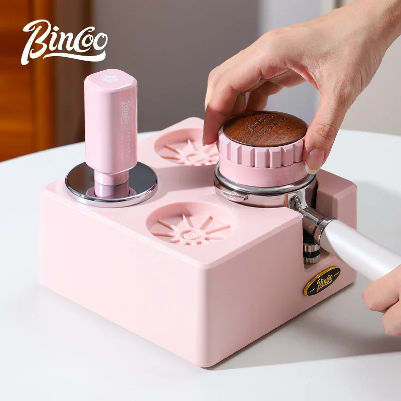 Bincoo foundation make-up pressing seat Espresso filling seat 51/58mm, powder pressing cloth powder three piece combination set