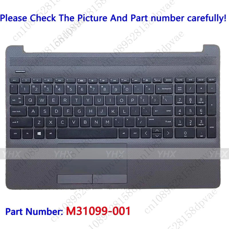 

GYX новый для HP 250 G8 255 G8, верхний корпус упора для рук + клавиатура + тачпад M31099-001.
