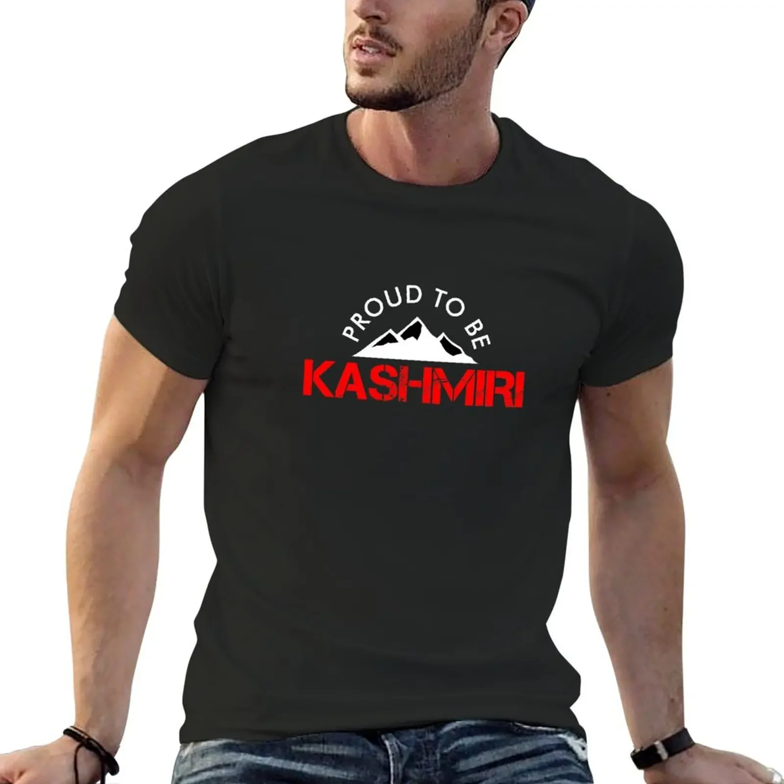 Proud To Be Kashmiri - The Beautiful Region In World Bleed T-Shirt anime summer clothes mens clothes