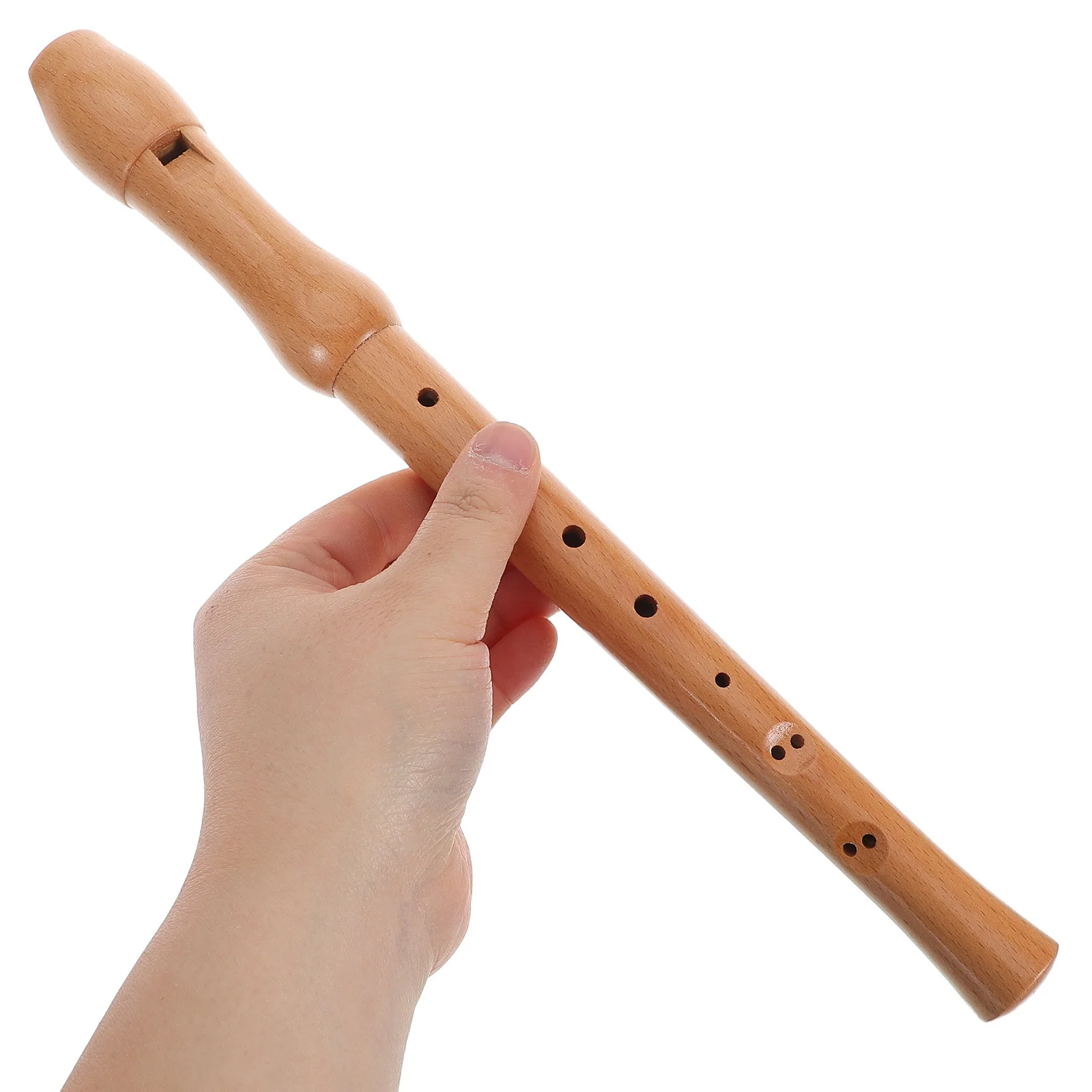 

8-Hole Wooden Soprano Recorder For Kids Beginners Clear Sound Practice Instrument Musical Wind Instrument For Children Adults