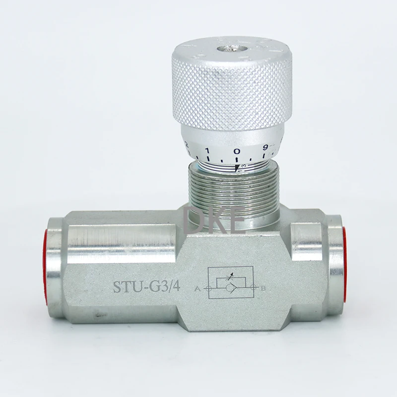 STU-G3/4 STU Series Flow Control Valve Hydraulic Speed Regulating Valve