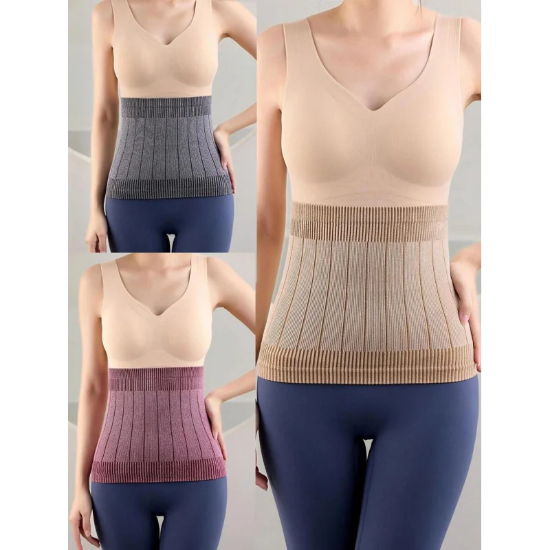 

20251pc Thermal Waist Belt, Postpartum Slimming, Breathable, Cold Protection
