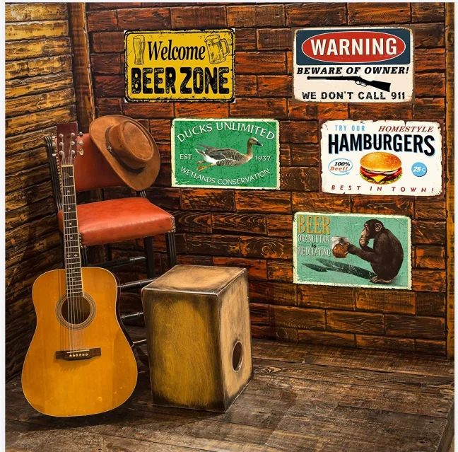 1982 سنكلير ZX81 علامة معدنية للكمبيوتر مظهر عتيق لمرآب الدراجات النارية ديكور عتيق