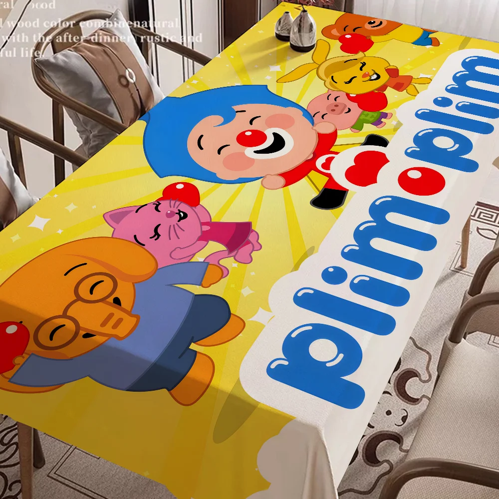

P-Plim P-Plim Tablecloth Tea Coffee Table Cloth Waterproof Cloth Wall Stove Rack Rectangular Wedding Banquet Home Decor