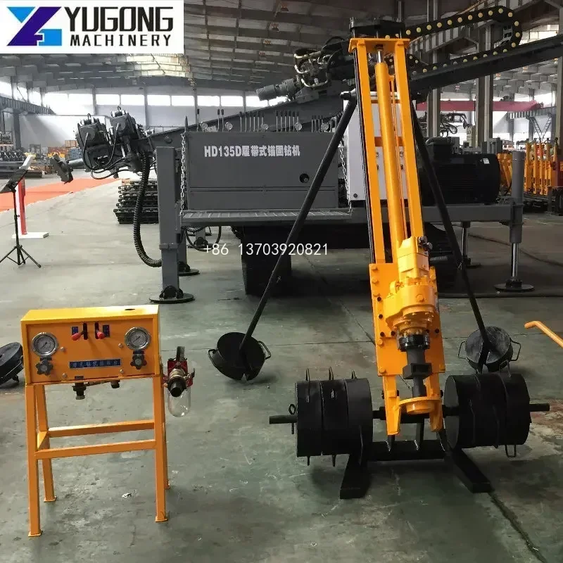 100m Diesel Hydraulic Small Portable Bore Well Drilling Rig Borehole Drilling Rig Truck Groundwater Well Drilling Machine