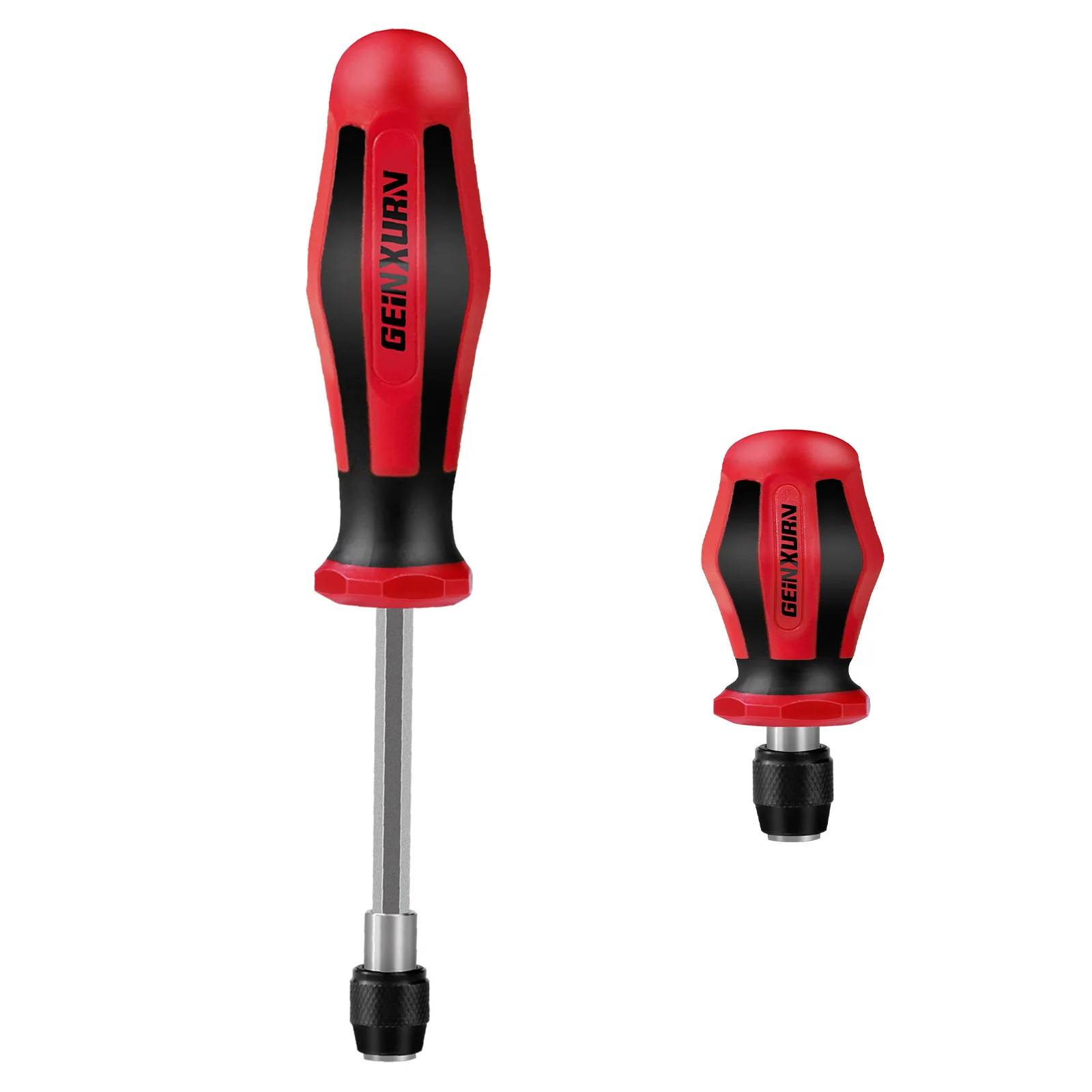 Geinxurn Magnetic Changeable Head Manual Screwdriver Set Include Screwdriver bit handle set and Screwdriver Bits