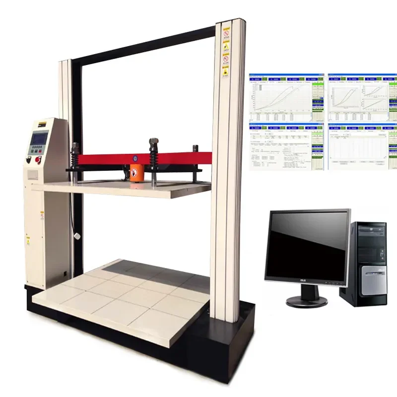 Paper tube pressure strength testing machine Paper tube stress testing instrument After-sales worry-free packaging pressure