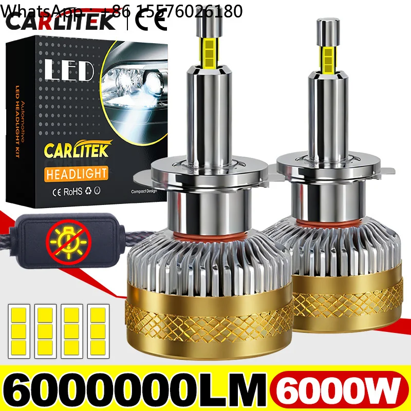 5300000LM 3D 360 H7 LED Car Headlight Bulb Canbus H8 H9 H11 Fog Lights 9006 HB4 9005 HB3 9012 HIR2 Led Plug&Play Auto Lamp 6000K