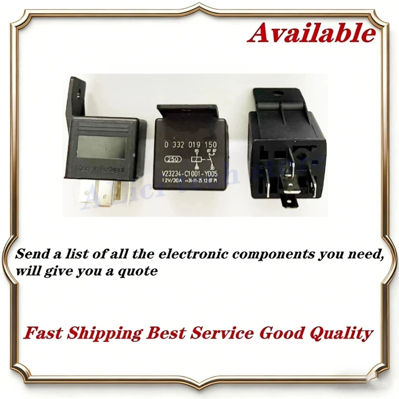 1PCS Brand New Original V23234-C1001-Y005 5-pin 12V30A 033209150 For Bosch Relay
