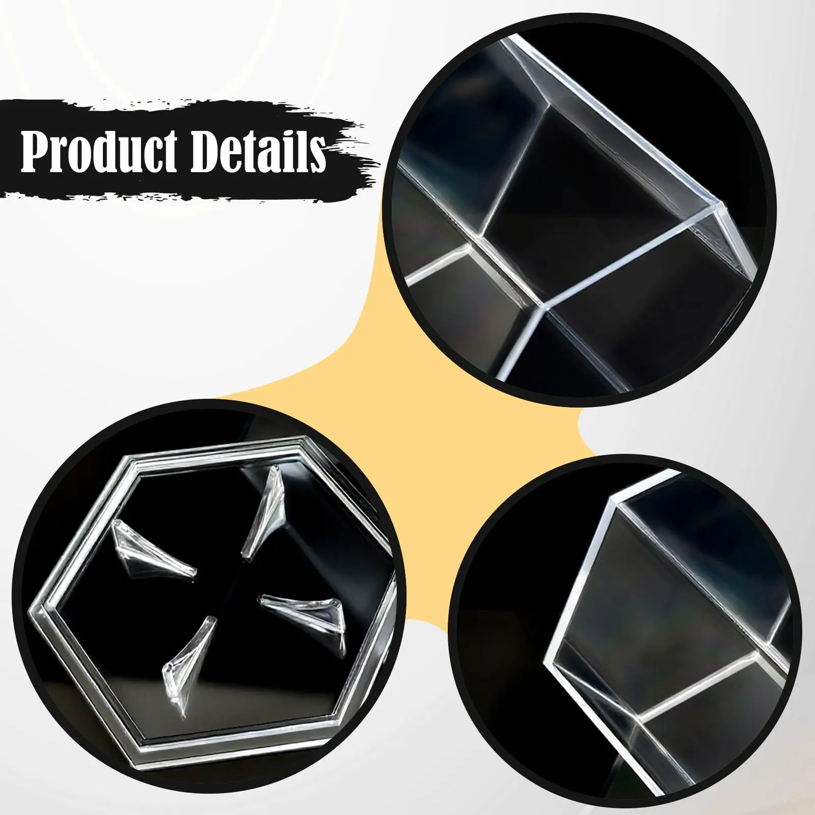 Golf Ball Display Case Memorabilia Showcase Souvenir Multifunctional Storage Box Protection Case for Baseball Collectible