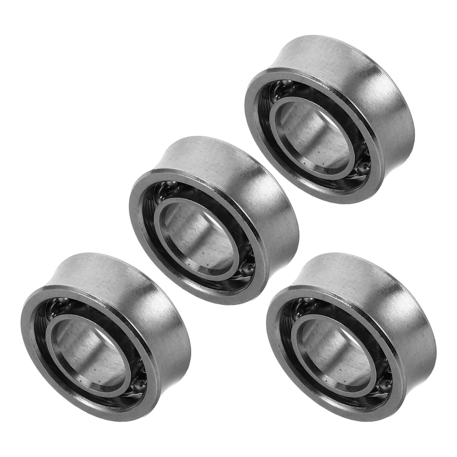 

4Pcs 10 Ball Yoyo Bearings U Shaped High Precision Low Friction for Complex Tricks Radial Shielded Bearing Replacement