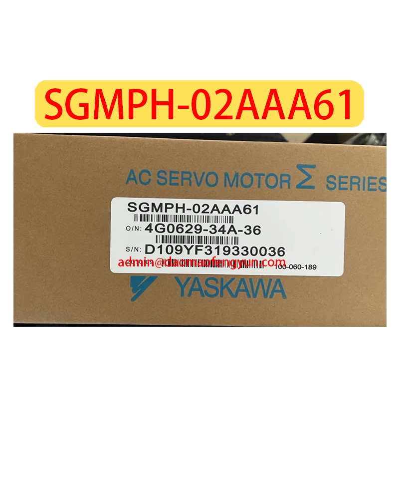 

SGMPH-02AAA61 Совершенно новый серводвигатель SGMPH 02AAA61, быстрая доставка