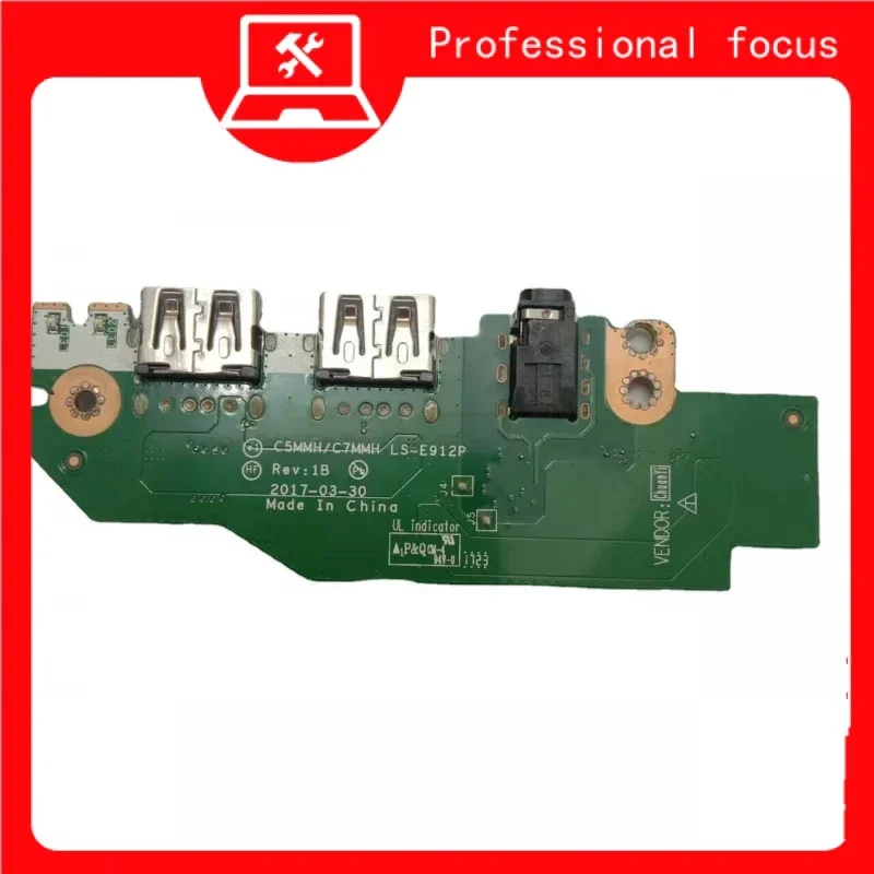 FOR ACER NITRO 5 AN515-51 SERIES LS-E912P USB Audio Board C5MMH C7MMH