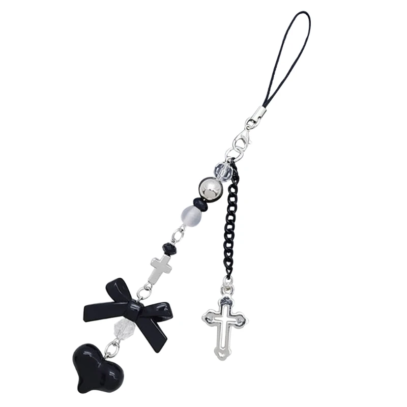 Goth Y2K Kawaii Phone Charm Pendant Keychain