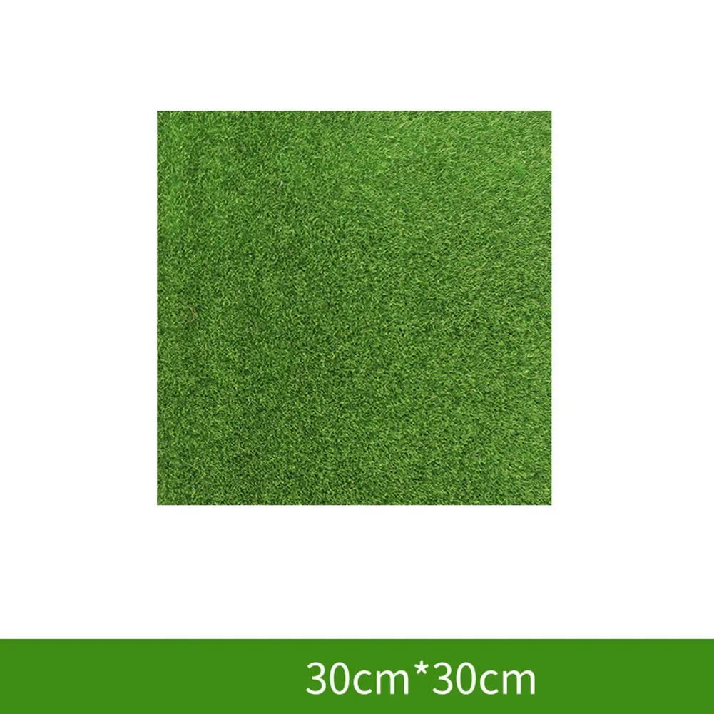 Tapis de pelouse en mousse de simulation de prairie artificielle, polymère vert, fausse enge, fournitures de décoration de fête bricolage, plastique