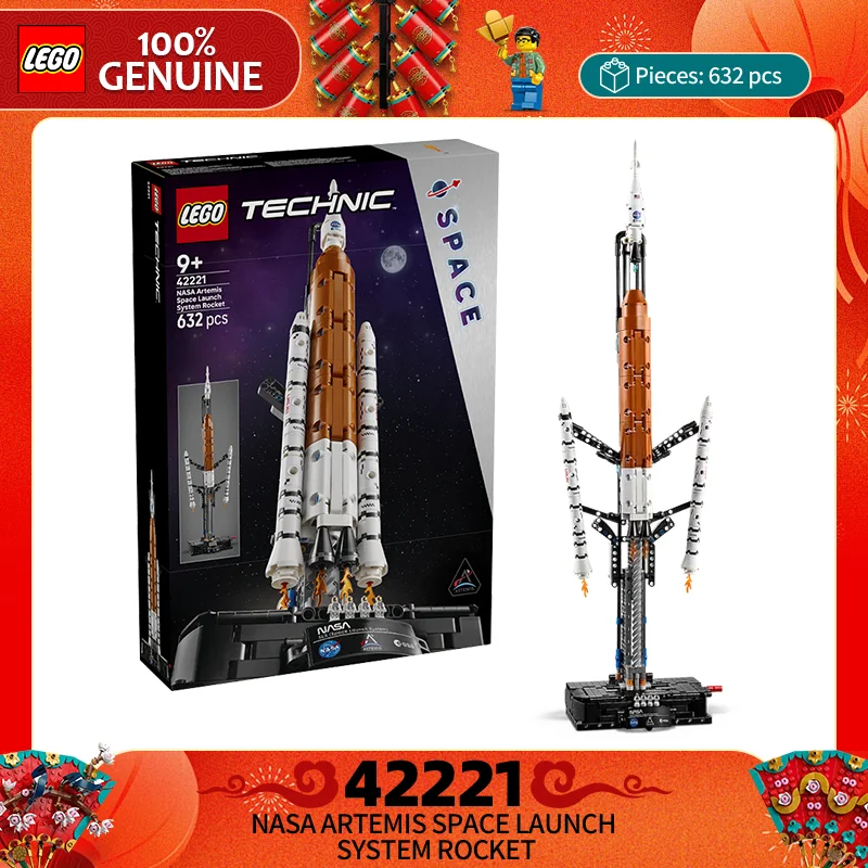 

Lego Building Blocks Mechanical Group 42221 NASA Artemis Space Launch System Puzzle Building Blocks Toy Gift