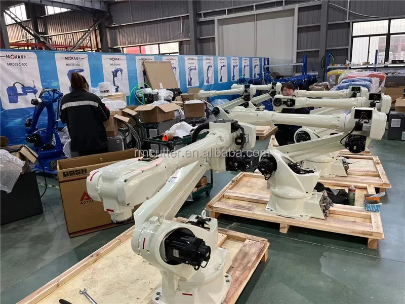 Industrial Robot New Style Fiber Welding Machine Robotic Arm Robot 6 Axis Welding for Carbon Steel Container Building Mate