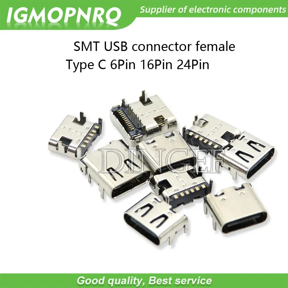 10PCS TYPE-C Usb Sm…