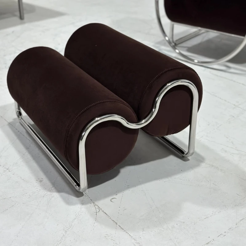 

Modern Nordic luxury living room metal frame chair fashion new design leisure chair indoor outdoor home furniture