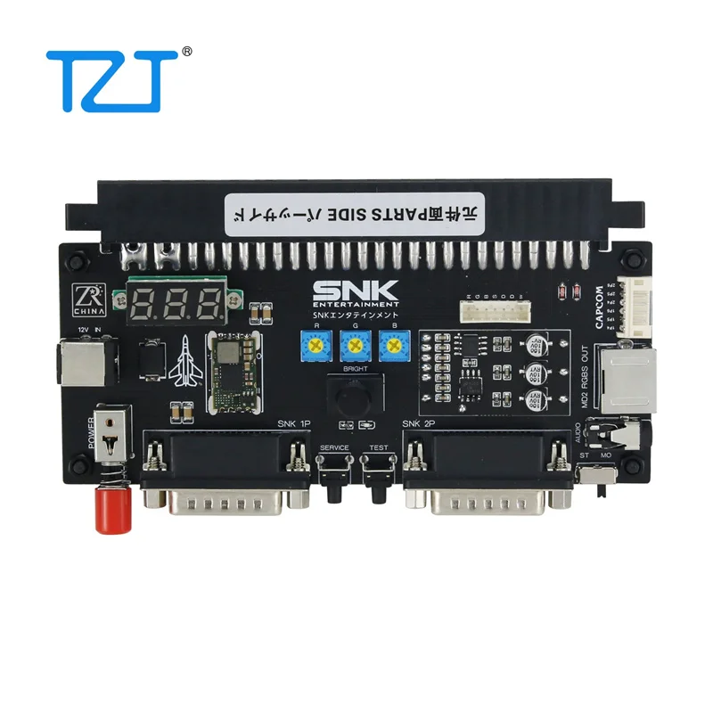 اللوحة الأم موصل TZT مع غلاف (بدون غلاف) لعبة SNK Supergun 1.0 إصدار Cbox Jamma Retro Arcade