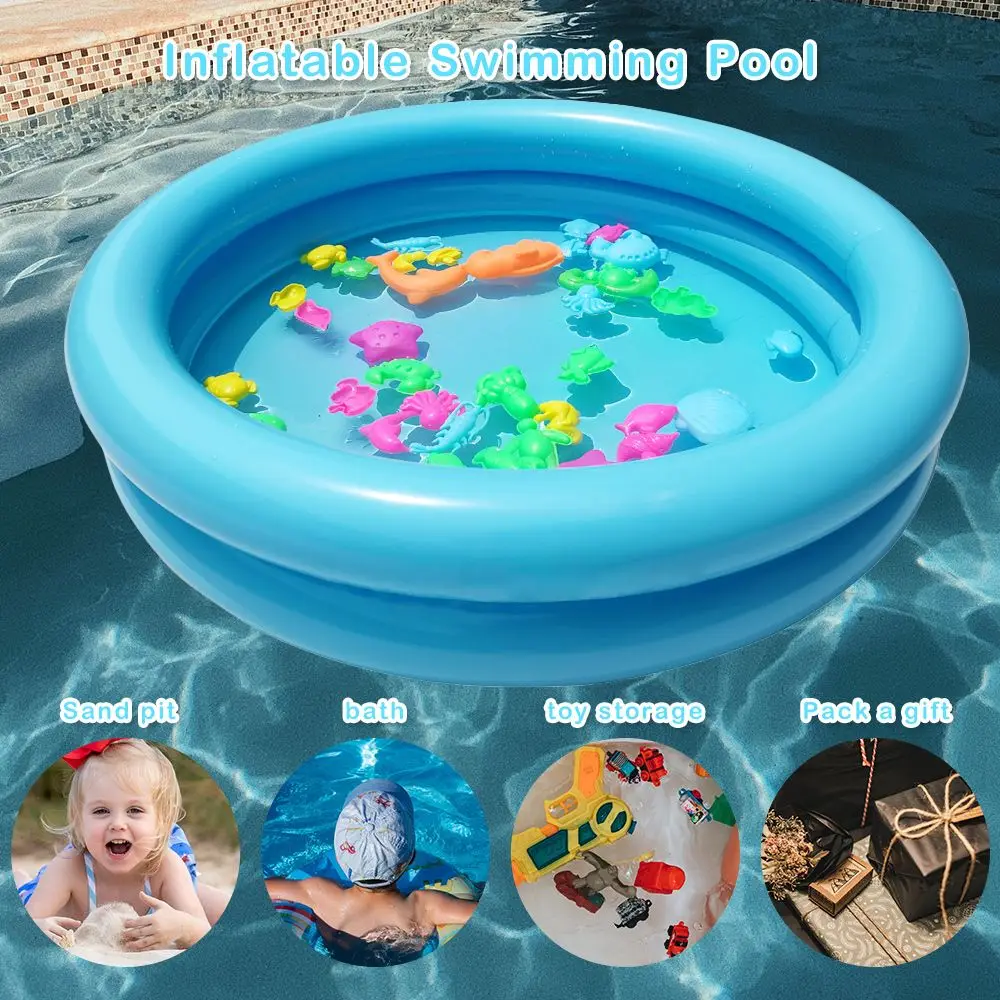 PVC Zomer Baby Tuin Peuterbad Ronde Wastafel Kinderen Buiten Sport Opblaasbaar Zwembad Waterspeelgoed