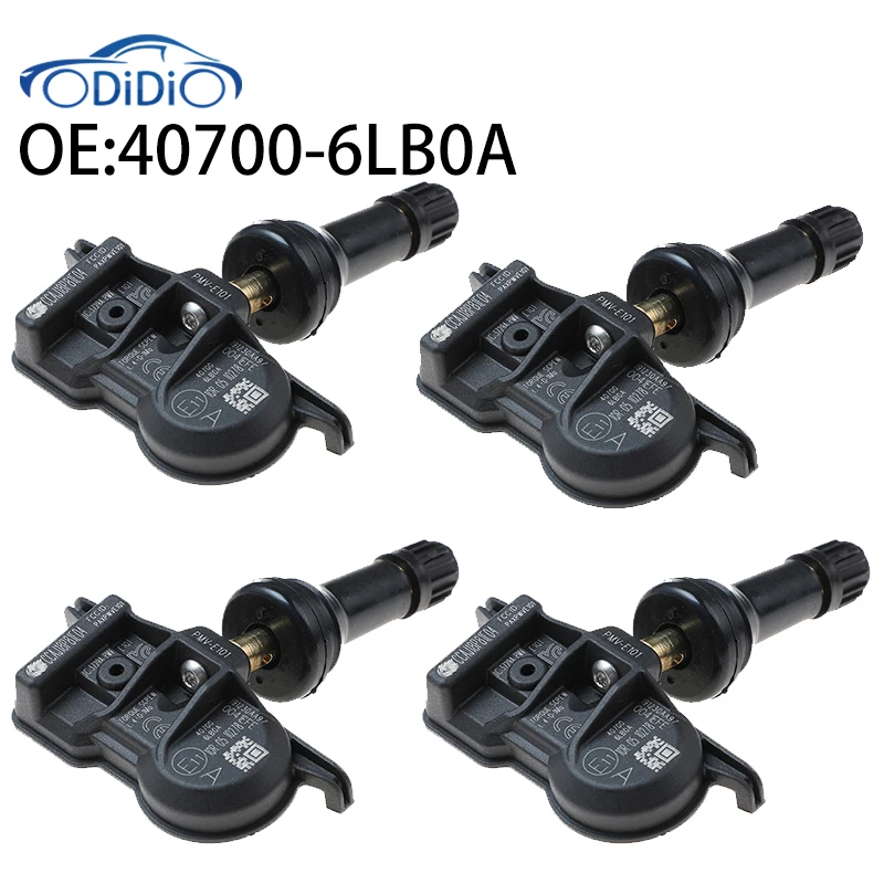 ODiDiO 40700-6LB0A 407006 LB0A 433 МГц Датчик давления в шинах TPMS для Nissan QX50 Titan 2016-2019