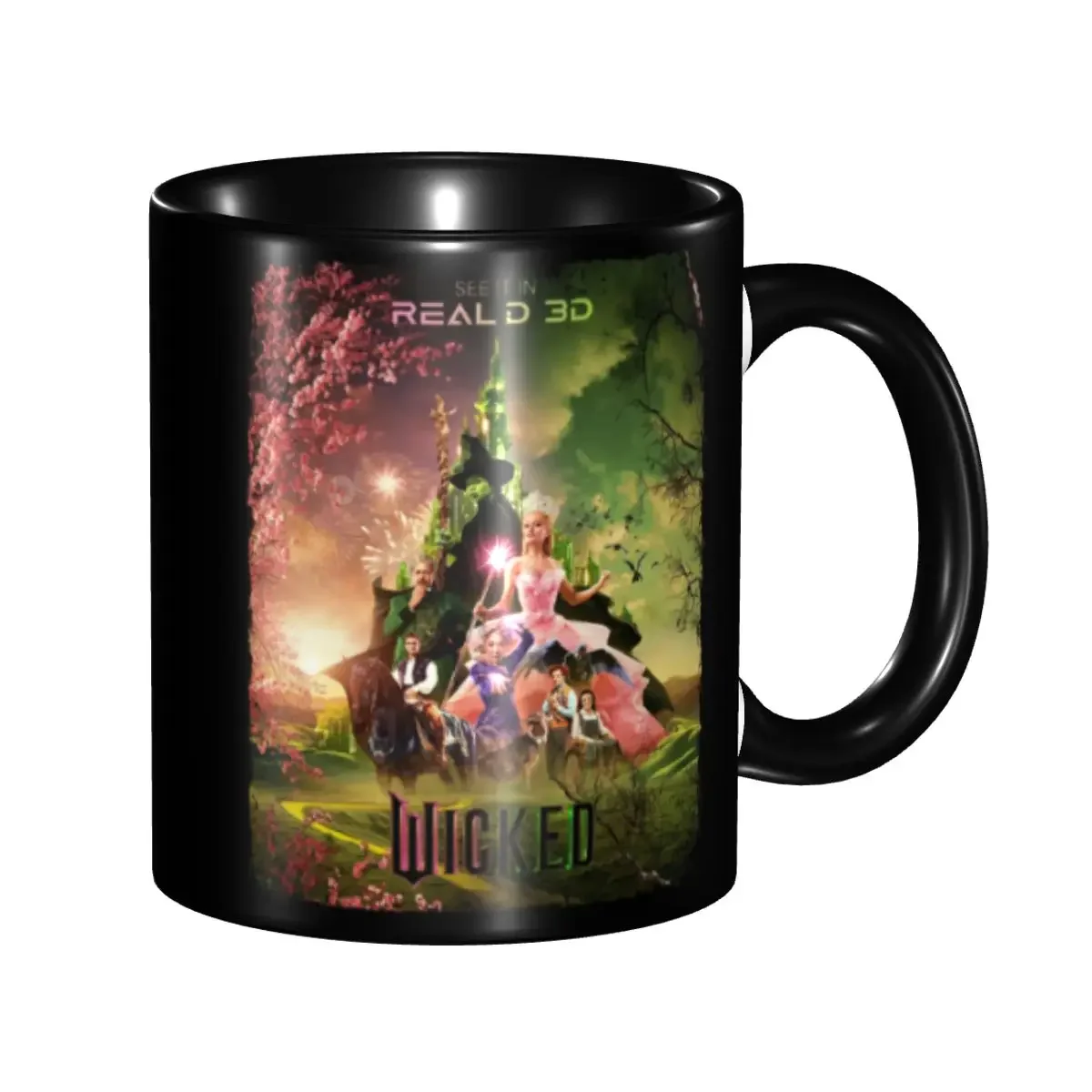 Personalized Wickeds Musical Movie Mugs DIY Ceramic Tea Milk Coffee Cup