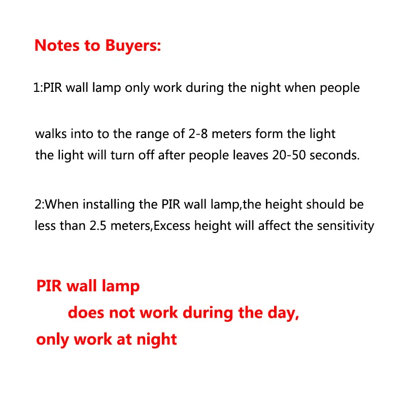 Modern Sensor Led Wall Lamp Outdoor Waterproof Front Door Garden Porch Wall Light Modern Indoor Wall Lighting Light