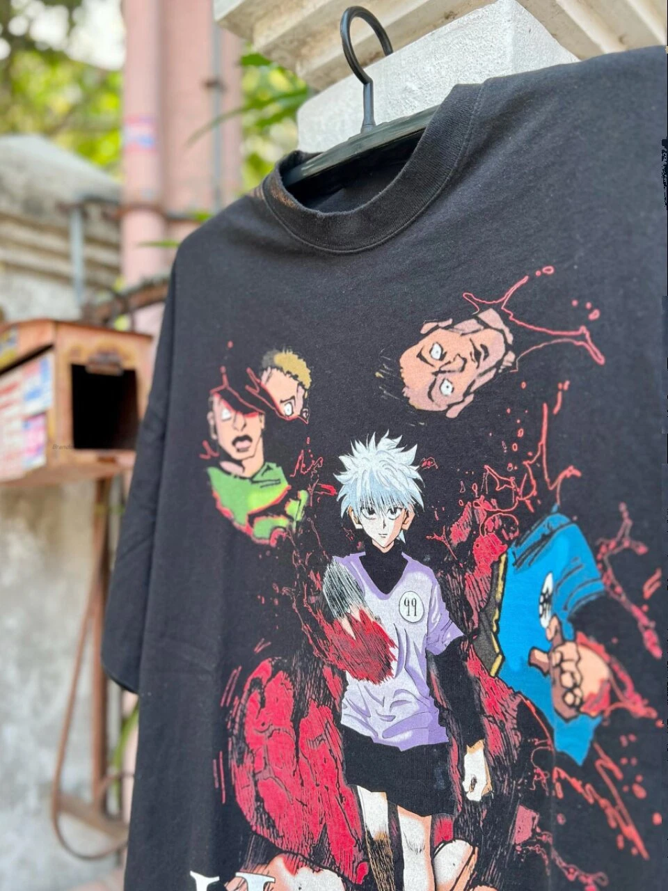 Hunter × Hunter Japanese Animation Two - Dimensional Commuting Short - Sleeved Niche Chic T-shirt