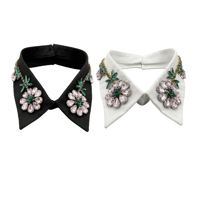 

Decorative Collar Sewing Applique DIY Neckline Wedding Party Dress Supplies T8NB