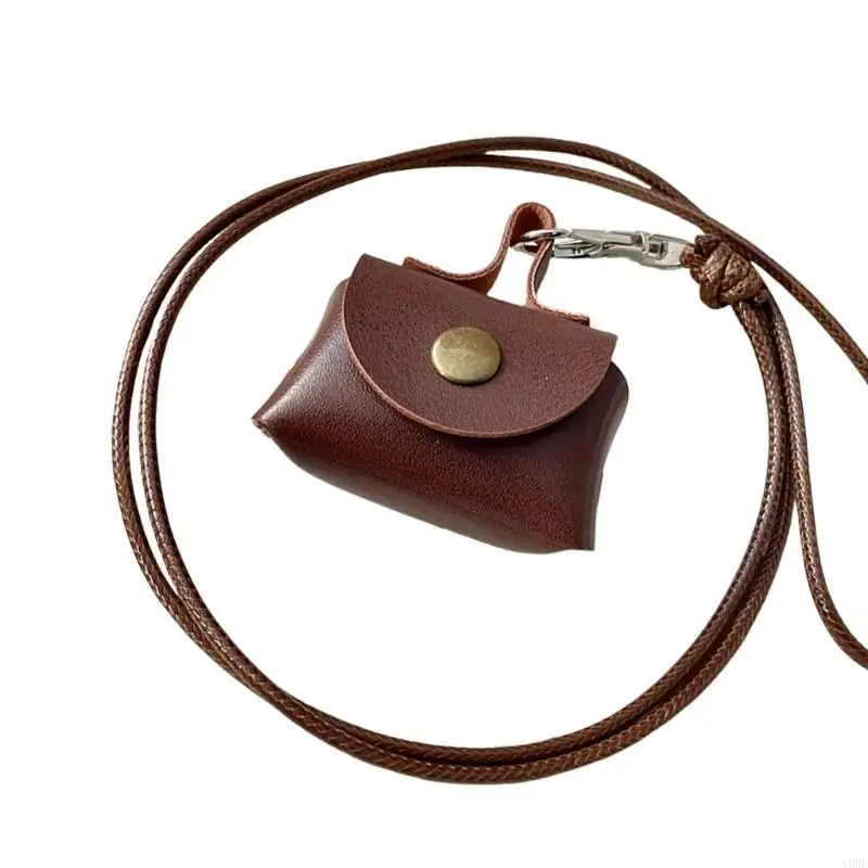 Colar bolsa couro elegante PU PU