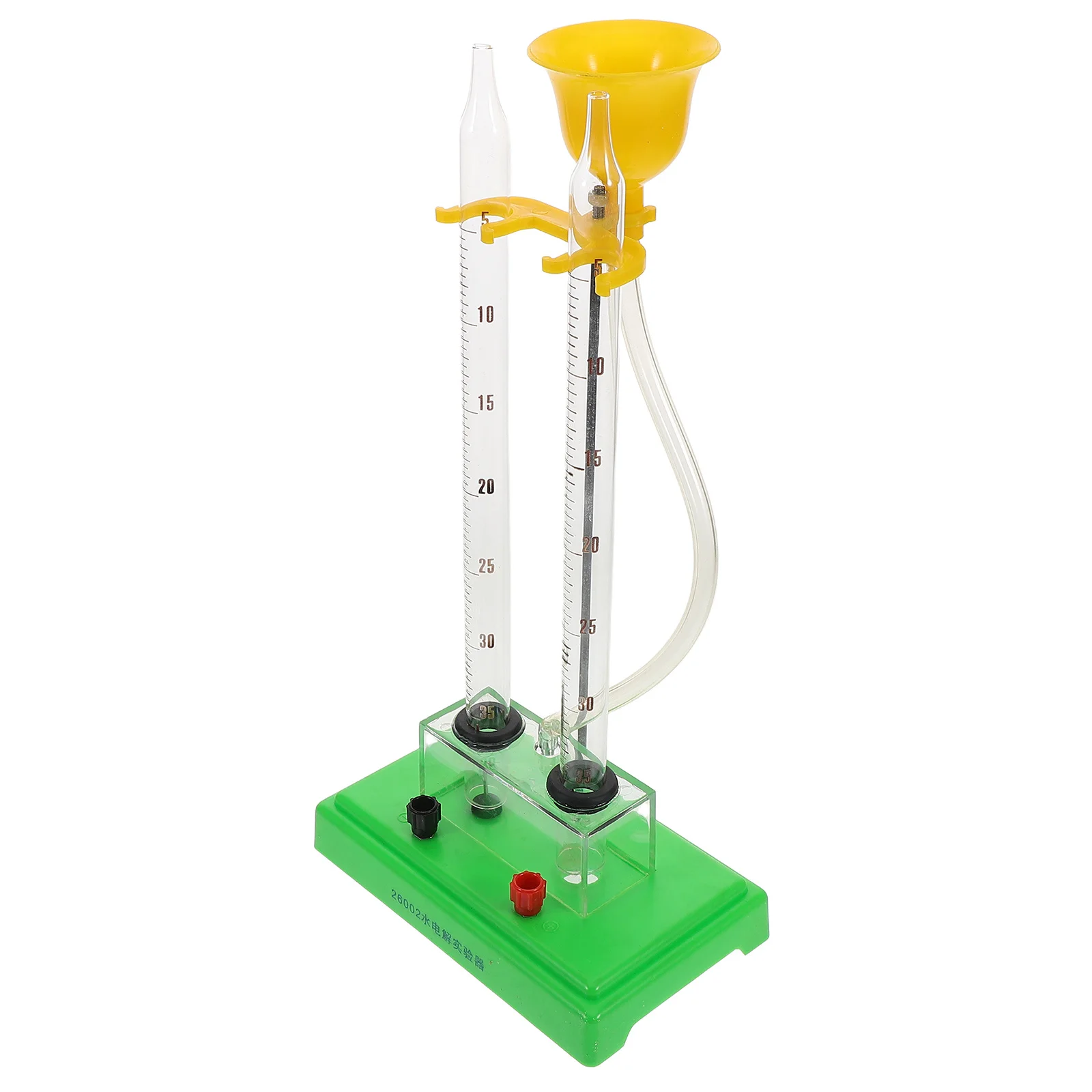 เครื่องอิเล็กโทรไลซิสน้ำ ทนทาน ใช้เป็นสื่อการสอนในห้องปฏิบัติการ แสดงการผลิตออกซิเจน อุปกรณ์วิทยาศาสตร์เพื่อการศึกษา