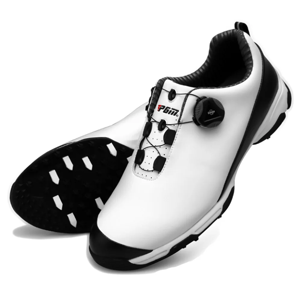 Scarpe da Golf PGM scarpe da uomo impermeabili e antiscivolo scarpe da ginnastica con fibbia rotante per scarpe