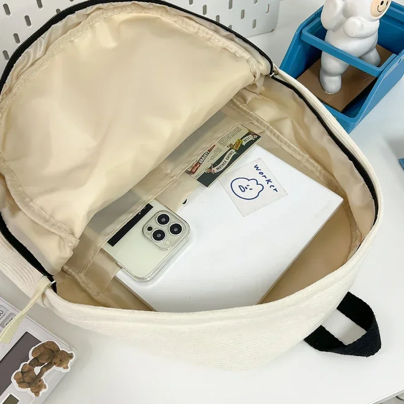 حقائب ظهر جمالية لطيفة على شكل فيونكة حقائب كتب مدرسية خفيفة الوزن للطلاب حقيبة ظهر جميلة للفتيات والنساء سروال قصير للكلية Mochilas #5