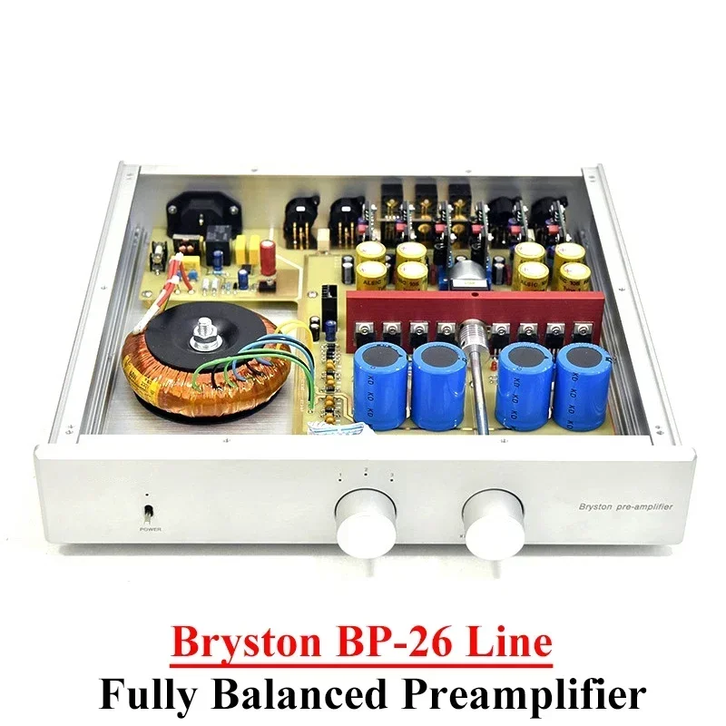 Refer To Bryston BP-26 Line Fully Balanced Preamplifier Low Distortion Large Dynamic RCA XLR Input HIFI Preamplifier Diy Audio