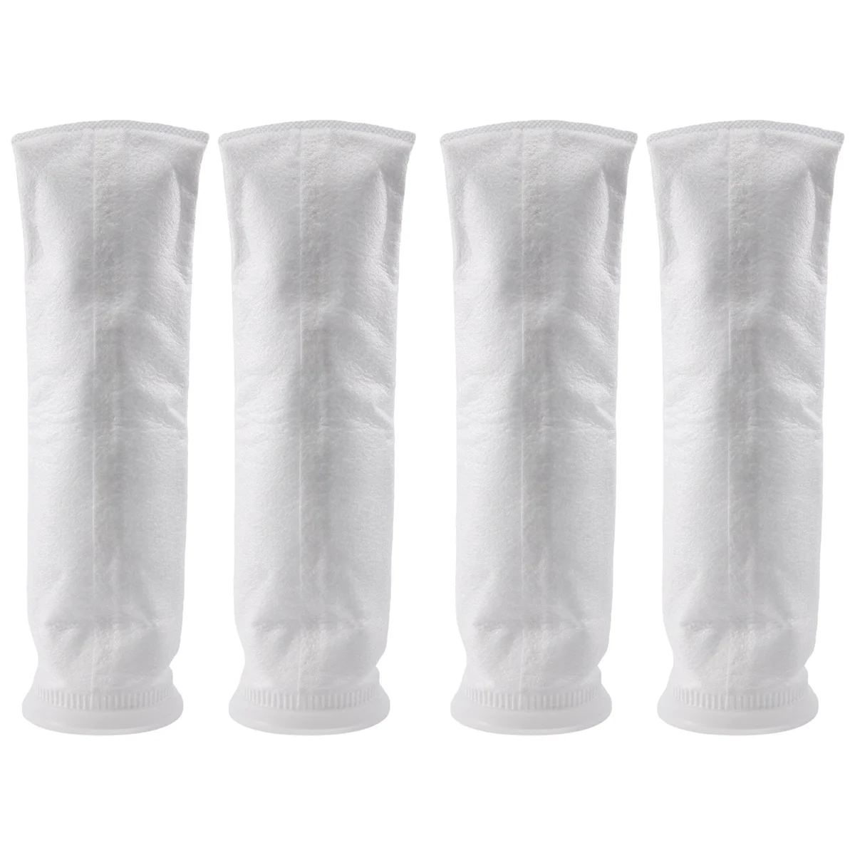 4 Packs of Filter Socks, 200 Micrometres, for Fish Tank/Saline Aquarium, Pond, for Sump/Overflow