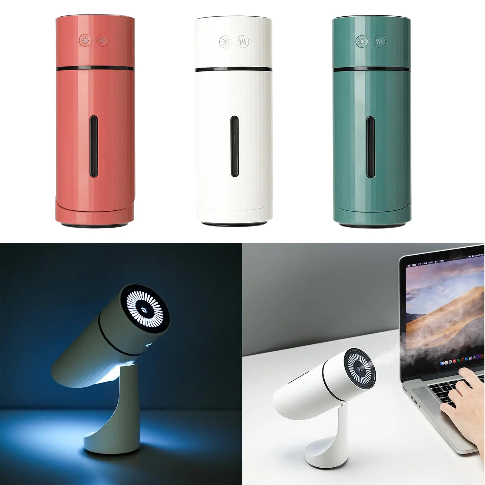 

Многоцелевой мини-увлажнитель, 8-часовое непрерывное увлажнение для домашнего офиса