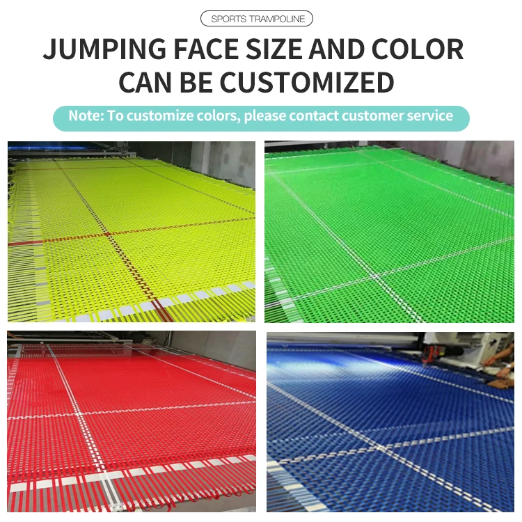 Teach Adult Sports Jumping Spring Exercise Trampoline for Fitness and Fun Offering High Elasticity Safe Design Durable
